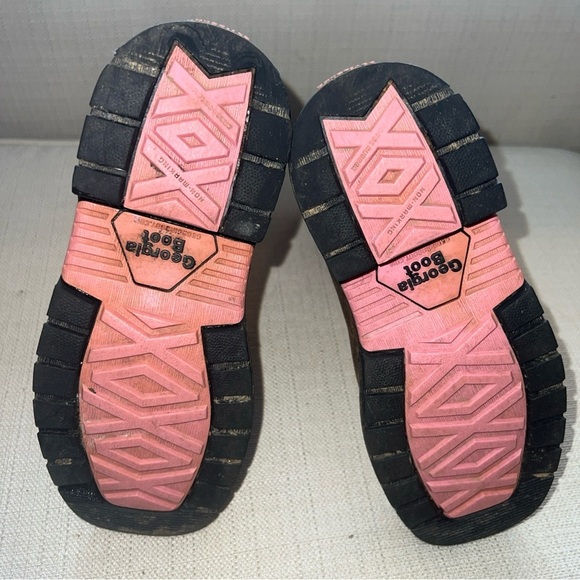 Georgia Boot Kids Carbo-Tec LT zipper bootKid’s Size 11.5 - Picture 9 of 11